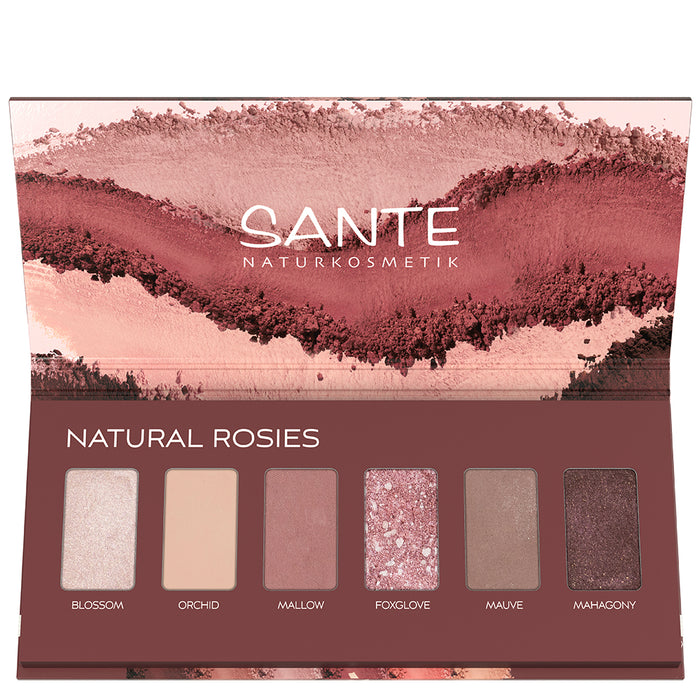 Sante Eyeshadow Palette Natural Rosies Shades 6g