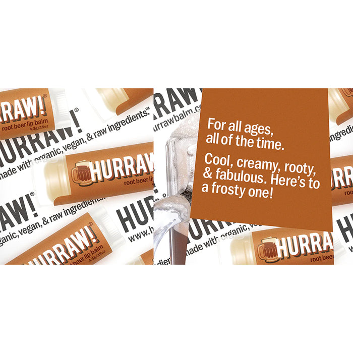 Hurraw Root Beer Lip Balm 4.8g