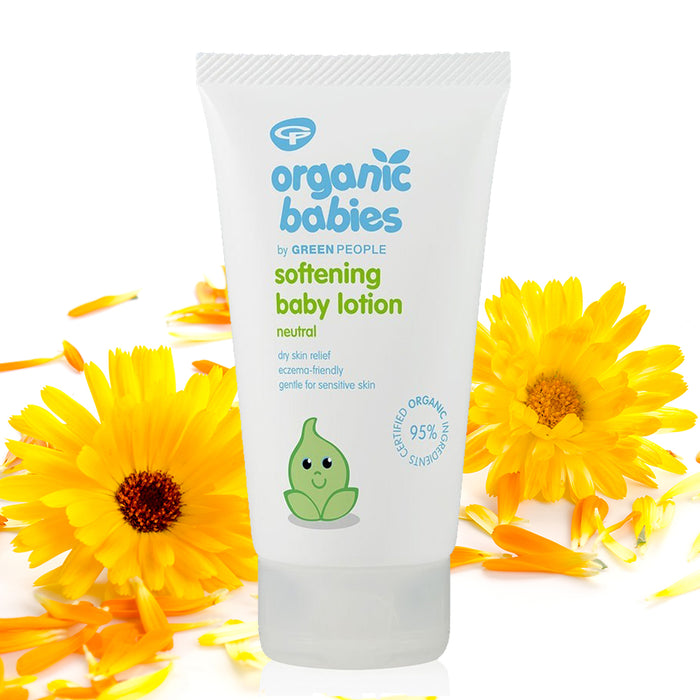 Green People Organic Babies Softening Baby Lotion Scent Free 150ml