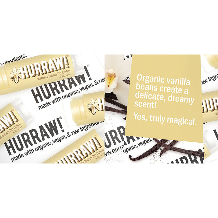 Hurraw Vanilla Lip Balm 4.8g