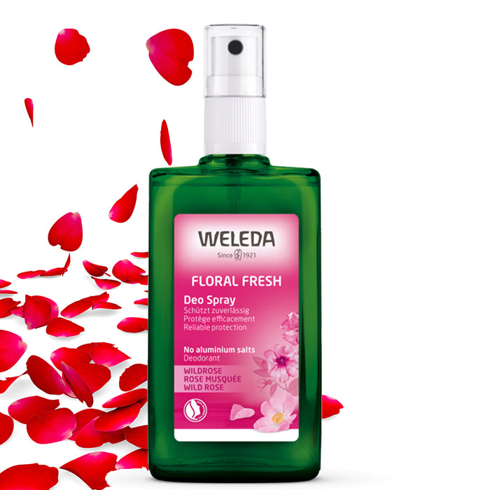Weleda Floral Fresh Wild Rose Deodorant Spray 100ml