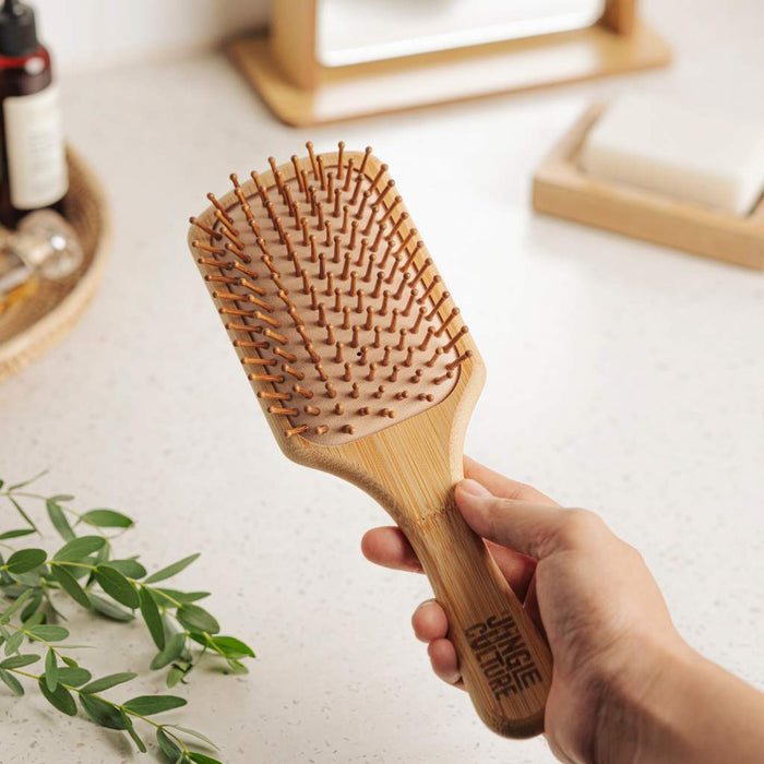 Jungle Culture Bamboo Hairbrush | Sustainable Wooden Hair Brush