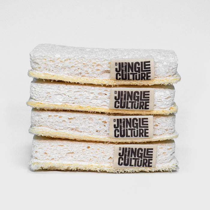 Jungle Culture Dish Sponges (Pack of 4)