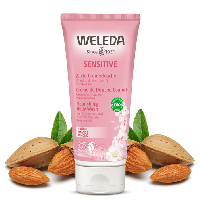 Weleda Almond Sensitive Skin Body Wash 200ml