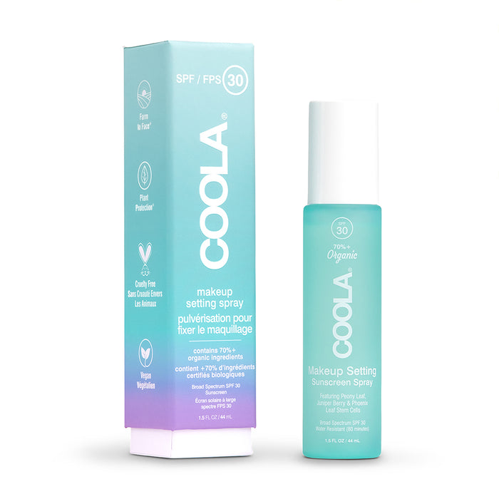 COOLA Makeup Setting Spray Organic Sunscreen SPF30 44ml - 04/2024