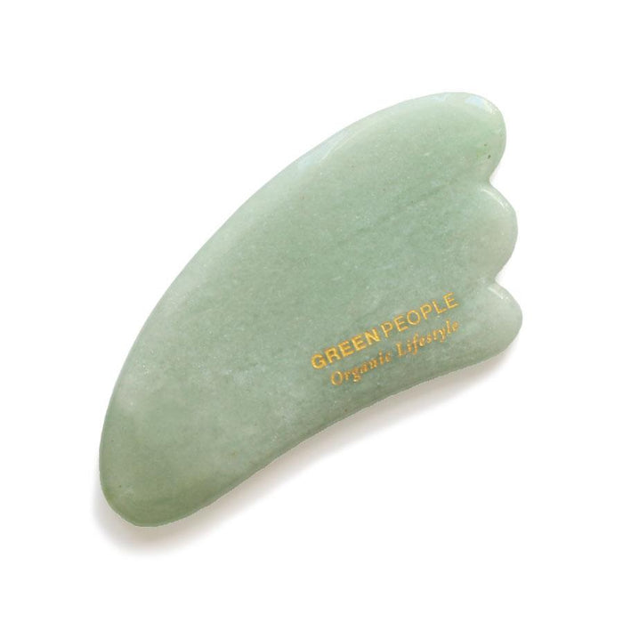 Green People Jade Gua Sha Massage Tool Stone