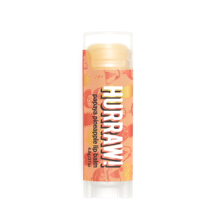 Hurraw Papaya Pineapple Lip Balm 4.8g