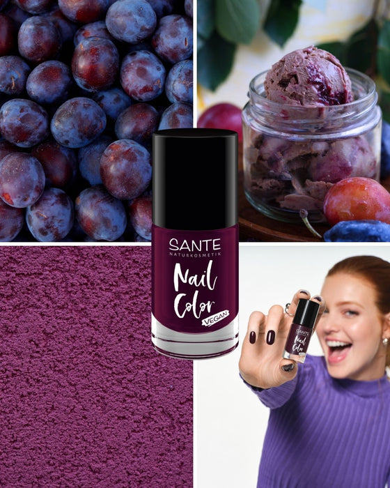 Sante Nail Polish Varnish - Colour 04 Plumtheory 8ml
