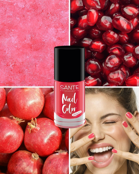 Sante Nail Polish Varnish - Colour 01 Blooming Coral 8ml