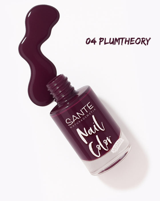 Sante Nail Polish Varnish - Colour 04 Plumtheory 8ml