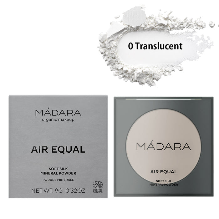 Madara AIR EQUAL Soft Silk Mineral Powder 0 Translucent 9g