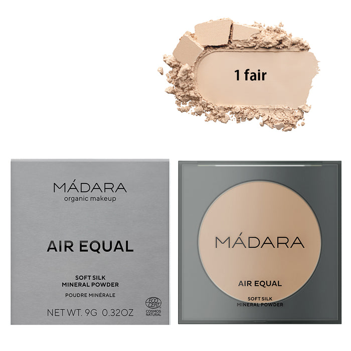 Madara AIR EQUAL Soft Silk Mineral Powder 1 Fair 9g