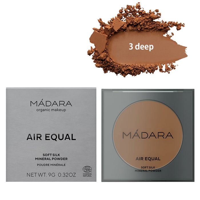 Madara AIR EQUAL Soft Silk Mineral Powder 3 Deep 9g