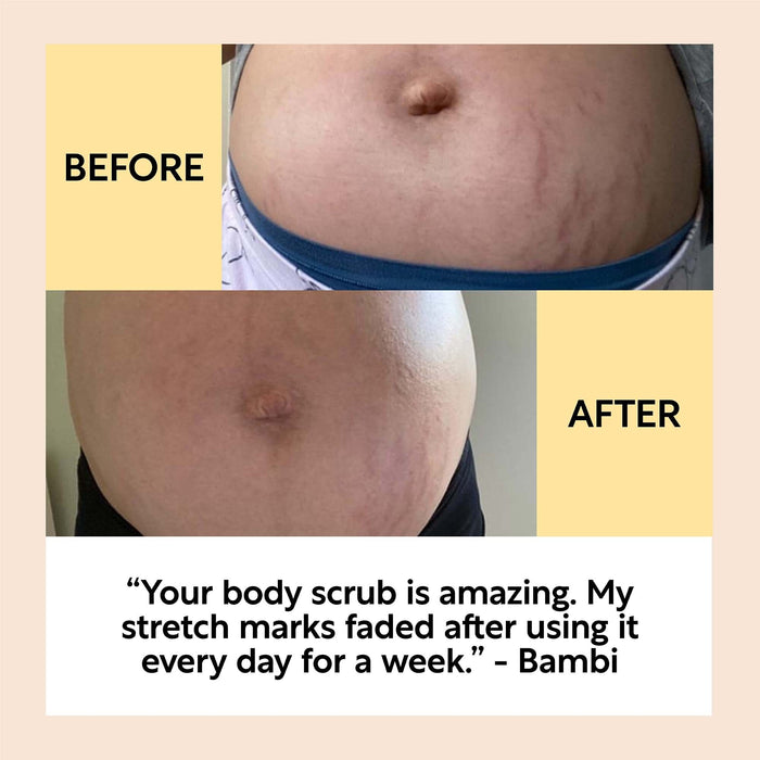 UpCircle Lemongrass Body Scrub with Coffee + Shea Butter 220ml