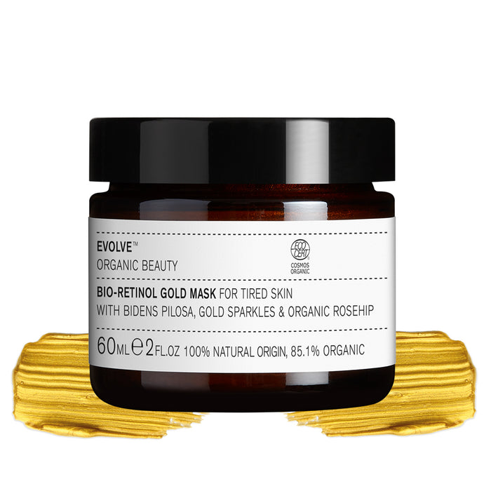 Evolve Beauty Bio-Retinol Gold Face Mask 60ml
