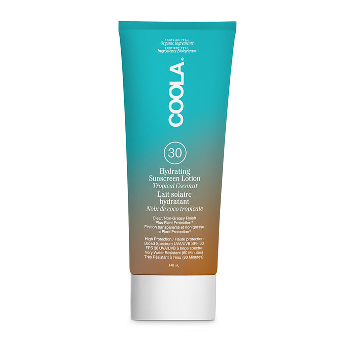COOLA Body Organic Hydrating Sunscreen Lotion SPF30 - Tropical Coconut 148ml
