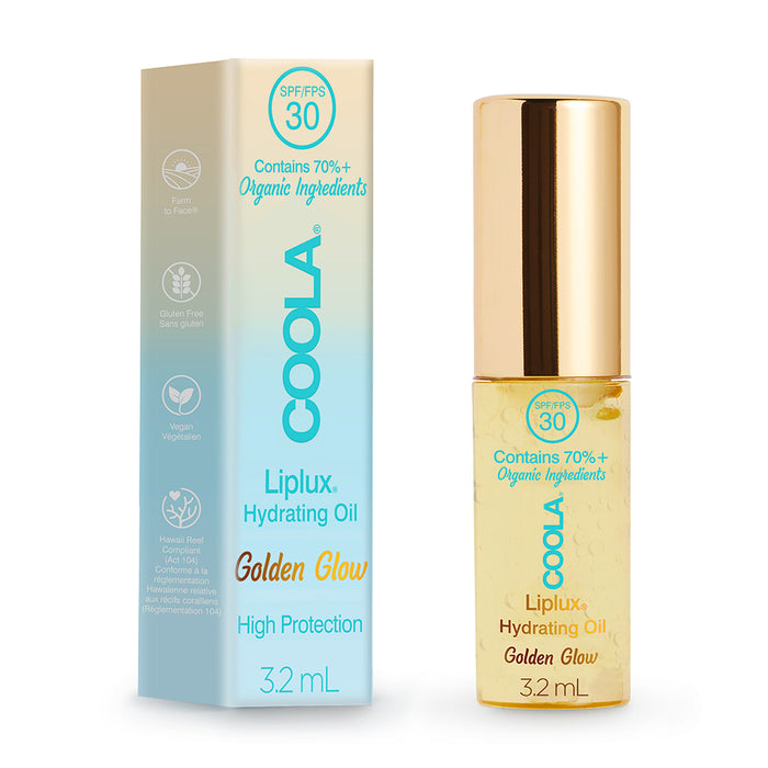 COOLA Classic Liplux® Organic Hydrating Lip Oil Sunscreen SPF30