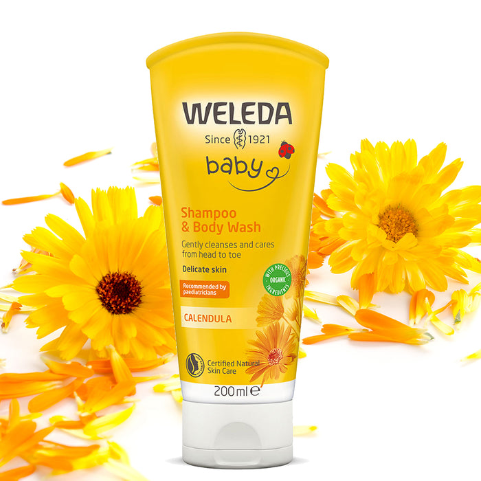 Weleda Calendula Shampoo & Bodywash 200ml