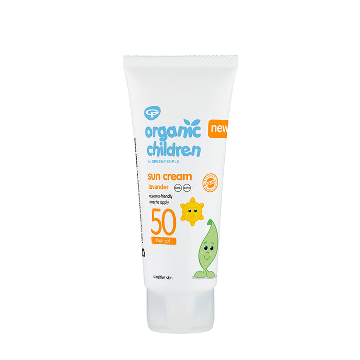 Green People Organic Children Lavender Sun Cream SPF50 100ml