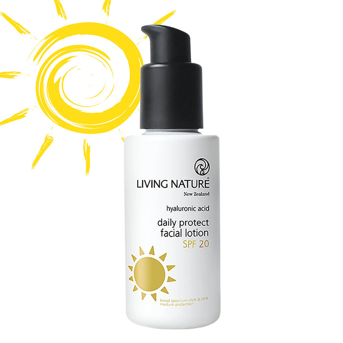 Living Nature Daily Protect Facial Sun Lotion SPF 20