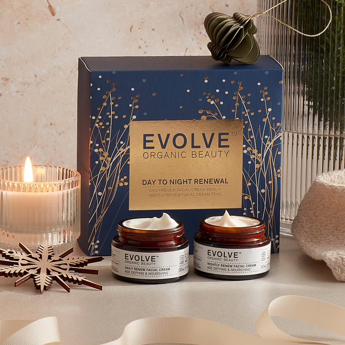 Evolve Beauty Day to Night Renewal Gift Set