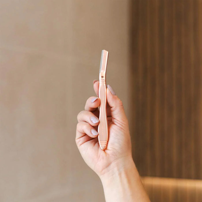 Jungle Culture Eyebrow Razor (Rose Gold) - Blades included