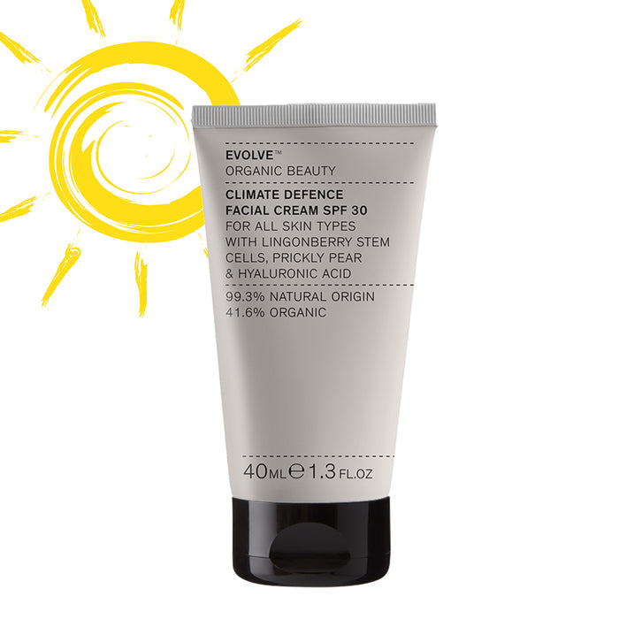 Evolve Beauty Climate Defence Facial Cream SPF30 - 40ml