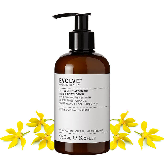 Evolve Beauty Joyful Light Hand & Body Lotion 250ml