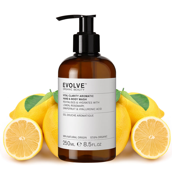 Evolve Beauty Vital Clarity Aromatic Hand & Body Wash 250ml