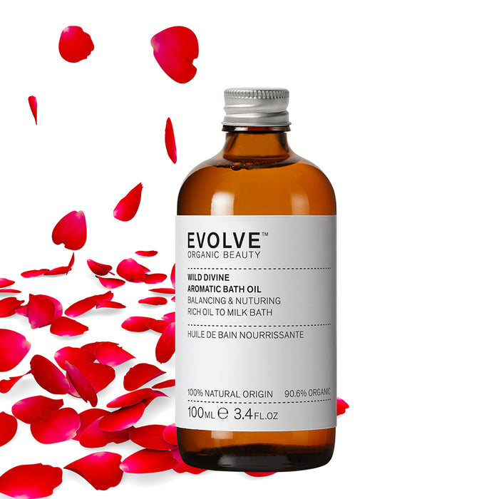 Evolve Beauty Wild Divine Aromatic Bath Oil 100ml