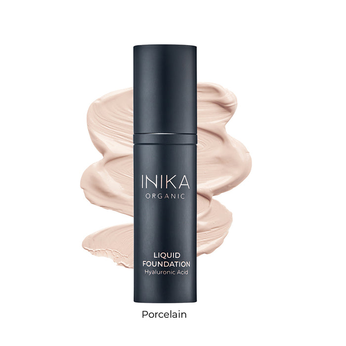 INIKA Organic Liquid Foundation Porcelain 30ml