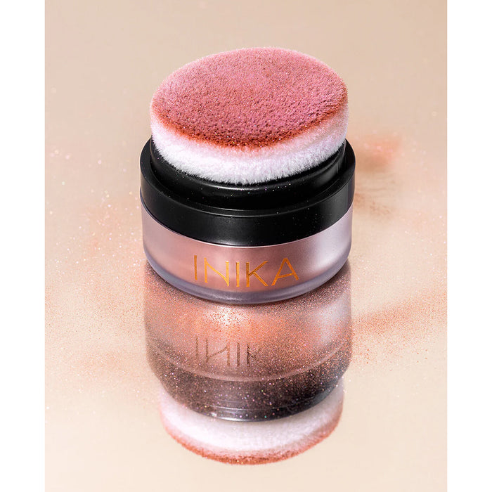 INIKA Organic Mineral Blush Puff Pot (Rosy Glow) 3g