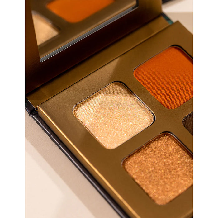 INIKA Organic Quad Eyeshadow Palette Sunset 8g