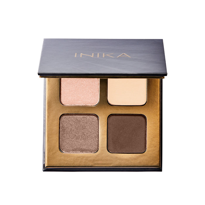 INIKA Organic Quad Eyeshadow Palette Wind 8g