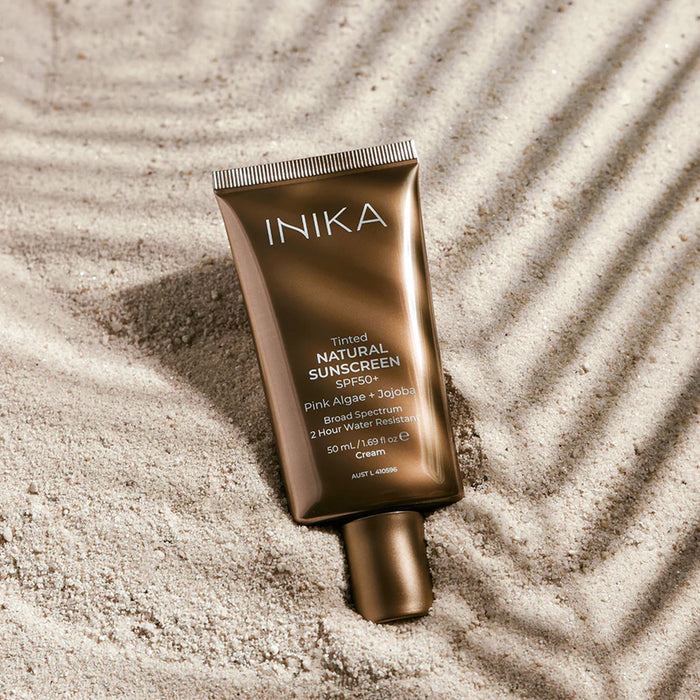INIKA Organic Tinted Natural Sunscreen SPF50+ 50ml