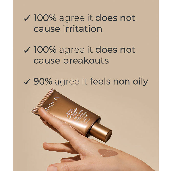 INIKA Organic Tinted Natural Sunscreen SPF50+ 50ml