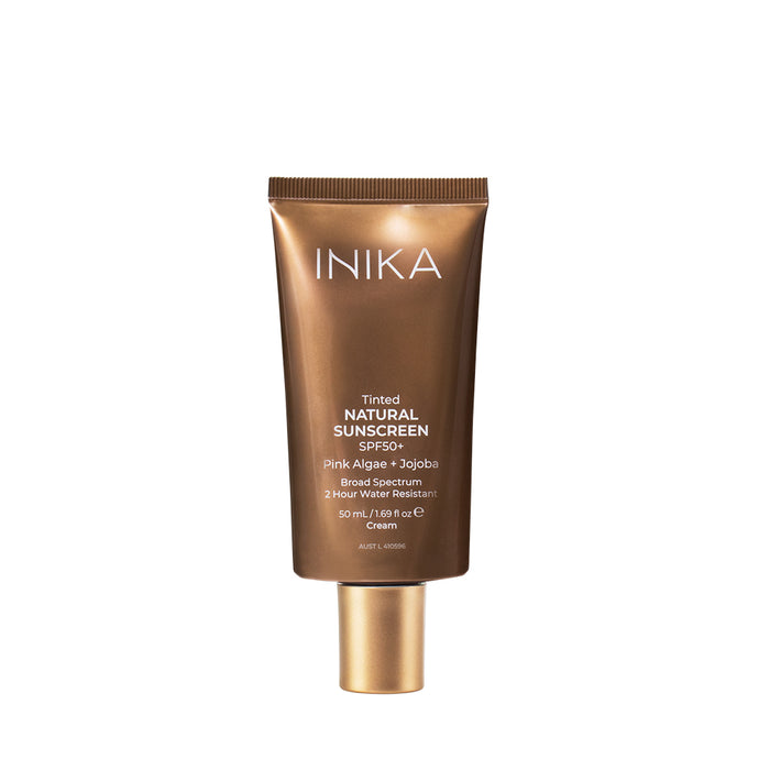 INIKA Organic Tinted Natural Sunscreen SPF50+ 50ml