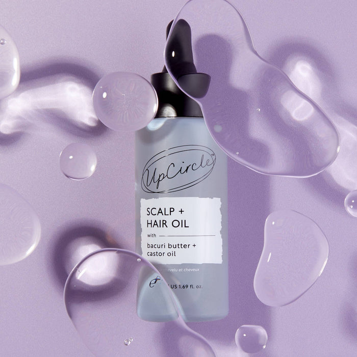 UpCircle Scalp + Hair Oil with Upcycled Bacuri Butter and Castor Oil 50ml