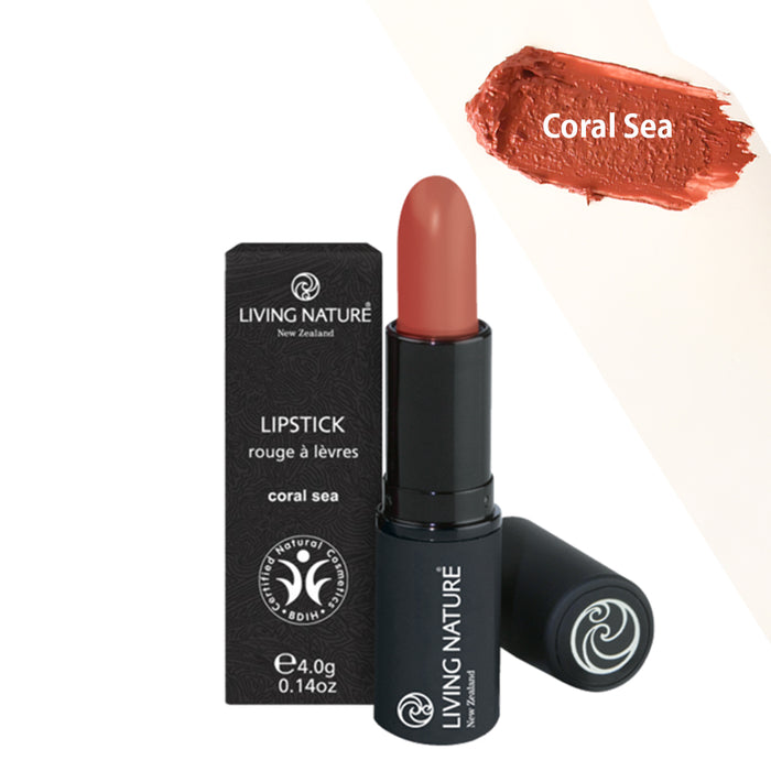 Living Nature Lipstick 04 Coral Sea 4g