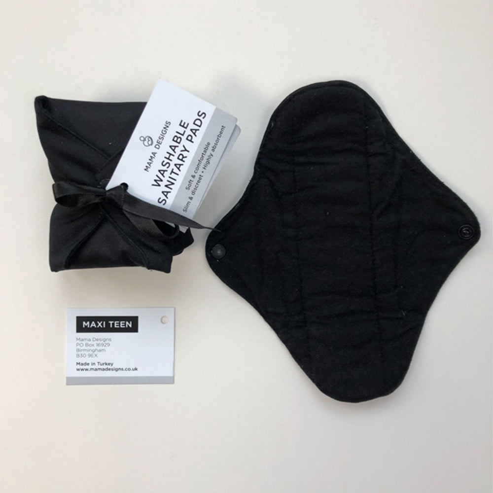 Mama Designs Reusable Teen Sanitary Pads (Maxi) In Box — Uorganic