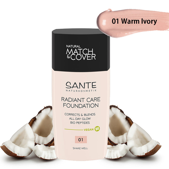 Sante Radiant Care Foundation 01 Warm Ivory 30ml
