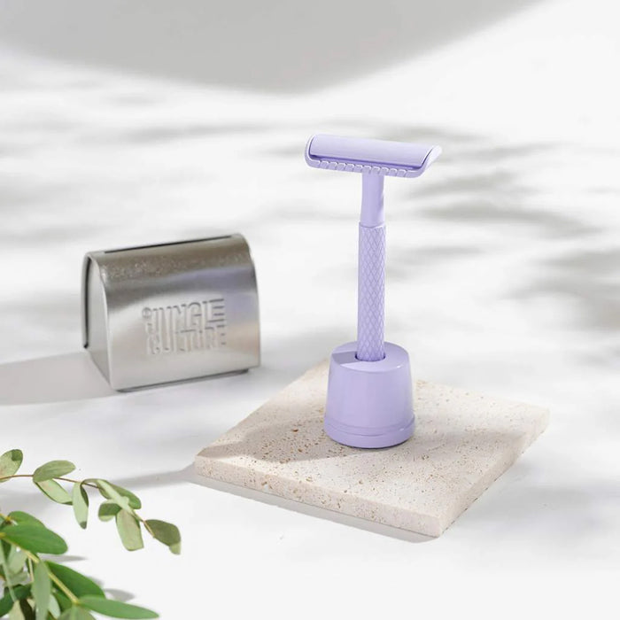 Jungle Culture Safety Razor Stand - Lilac