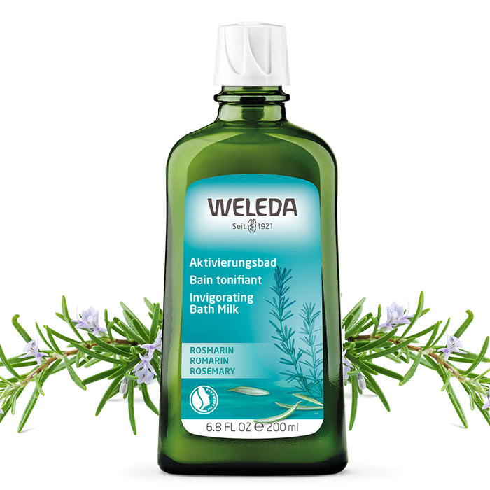 Weleda Rosemary Invigorating Bath Milk 200ml