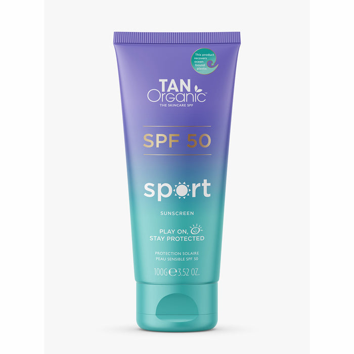 TanOrganic SPF 50 Sport Mineral Sunscreen 100g