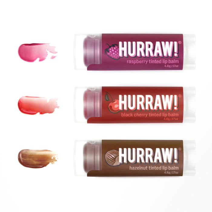 Hurraw Black Cherry Tinted Lip Balm 4.8g