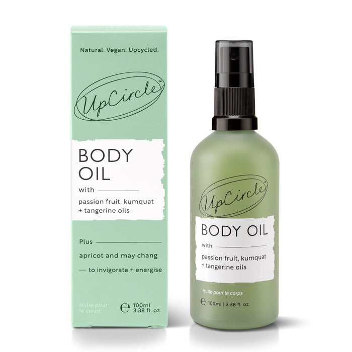 UpCircle Body Oil with Passion Fruit + Kumquat Oil 100ml