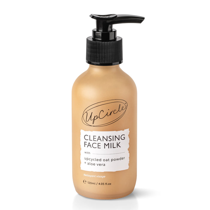 UpCircle Cleansing Face Milk with Oat Powder + Aloe Vera 120ml