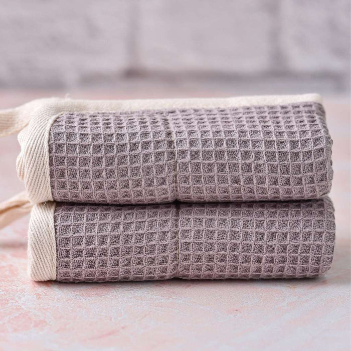 Jungle Culture Kitchen Dish Cloths - All-Purpose Natural Cleaning Cloth - Grey