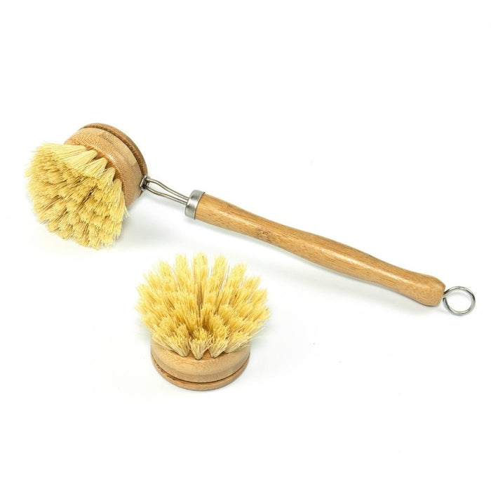 Jungle Culture Long Handle Bamboo Dish Brush