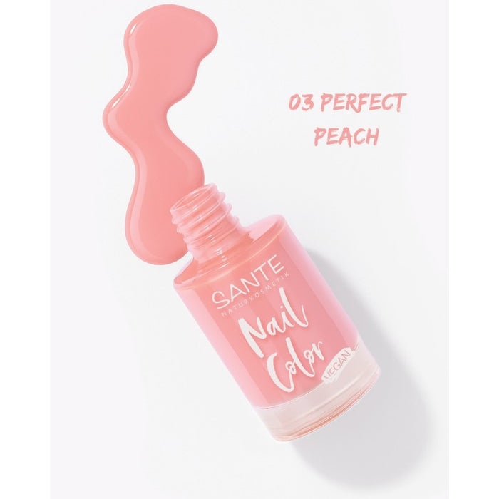 Sante Nail Polish Varnish - Colour 03 Perfect Peach 8ml